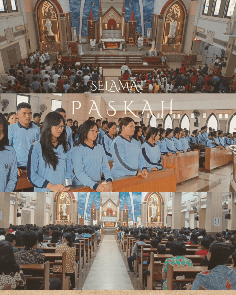 PERAYAAN MISA PASKAH YAYASAN SISWARTA PALANGKARAYA PERWAKILAN SAMPIT