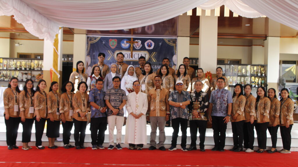 PEMBERKATAN & PERESMIAN GEDUNG SMAS TARUNA JAYA SAMPIT